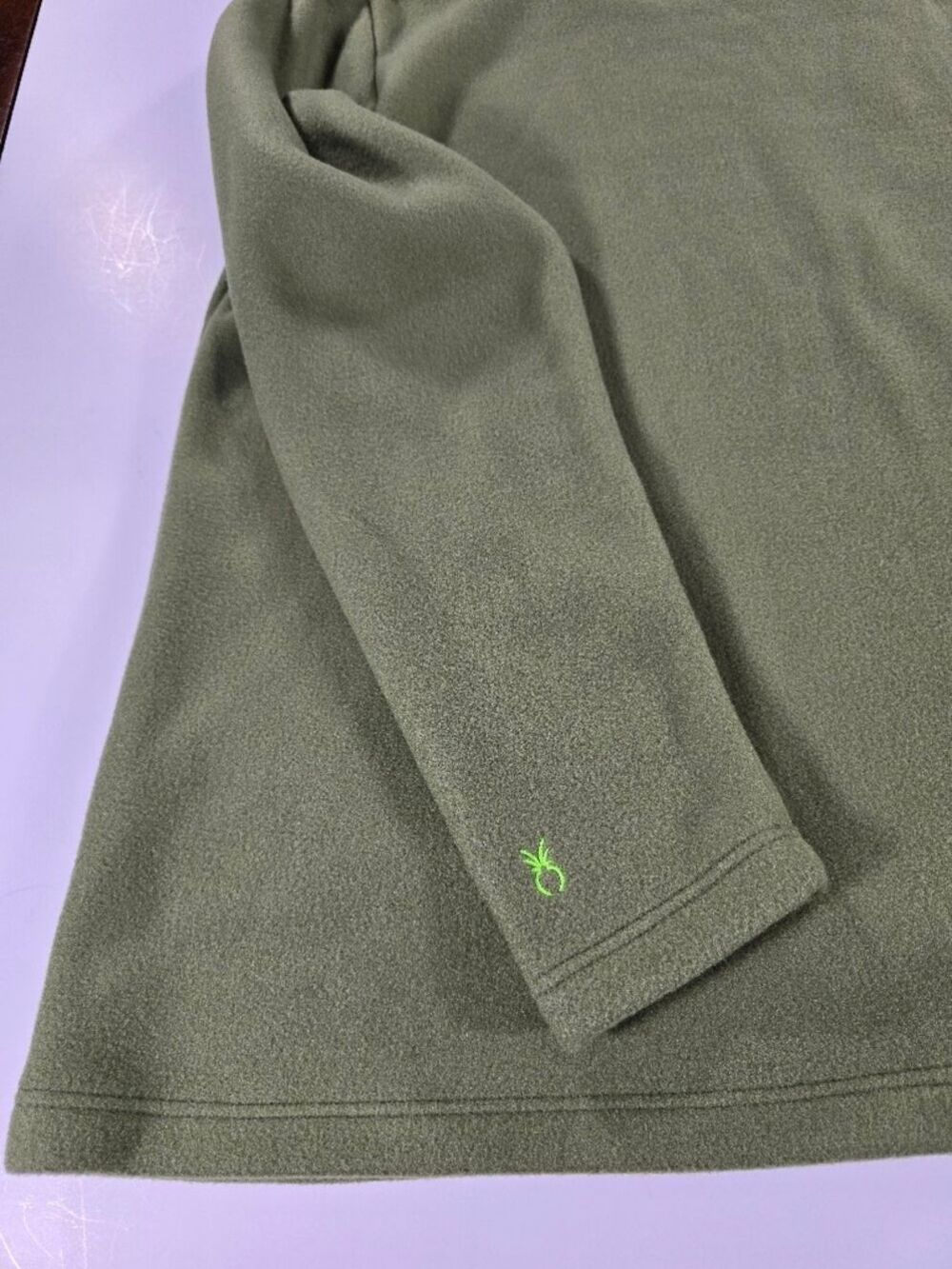 NEW Dudley Stephens Greenpoint Turtleneck Sweater Fleece Pullover Army Green XL - Picture 5 of 10